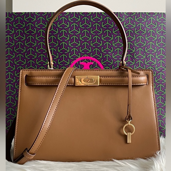 💰SOLD - 55814 - Tory Burch Lee Radziwill Small Satchel - Picture 2 of 16